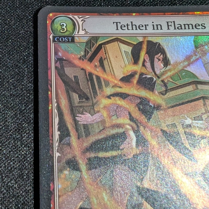 状態A】Grand ArchiveTCG 『Tether in Flames Foil』 A