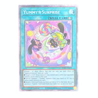 【状態A】北米版 Rarity Collection5 1st Edition『ヤミー☆サプライズ』<プラチナシークレットレア> RA05-EN074