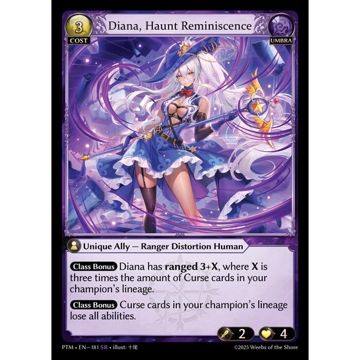 状態A】Grand ArchiveTCG『Diana, Haunt Reminiscence