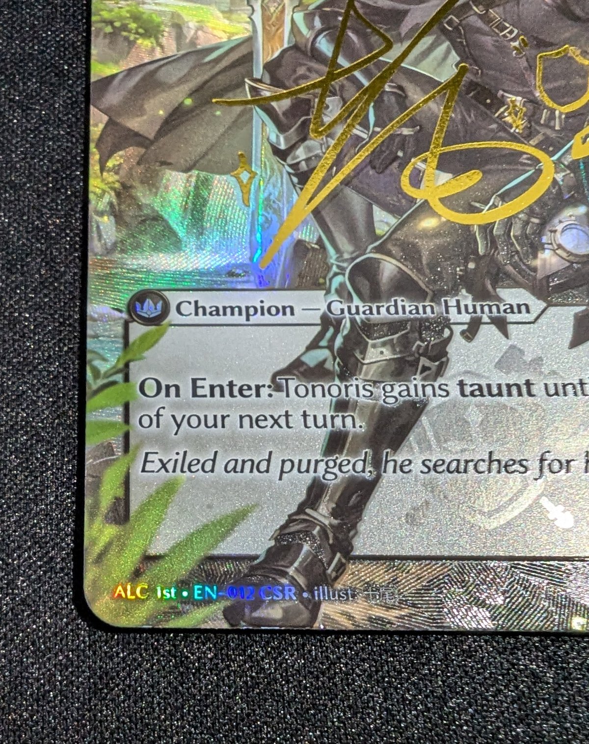 Grand Archive　Tonoris Lone Mercenary　CSR 状態A】Grand ArchiveTCG 『Tonoris, Lone Mercenary