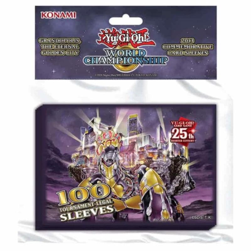 遊戯王 OTS限定商品 『悠久の黄金都市 グランポリス』スリーブ 遊戯王 OTS限定商品 『悠久の黄金都市 グランポリス』スリーブ