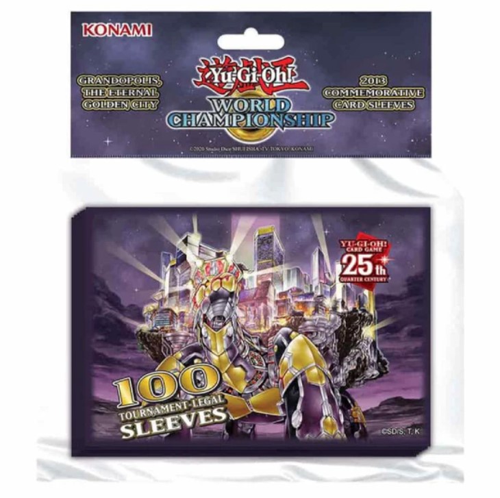 遊戯王 OTS限定商品 『悠久の黄金都市 グランポリス』スリーブ | 海外