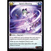 【状態A】Grand ArchiveTCG『Spirit’s Blessing』Radiant Origins Pantheon Decks RDOPDEN211 <R>