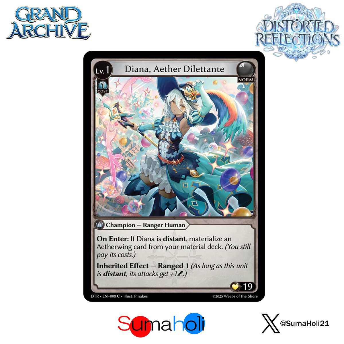 Grand ArchiveTCG『Diana, Aether Dilettante』Disto
