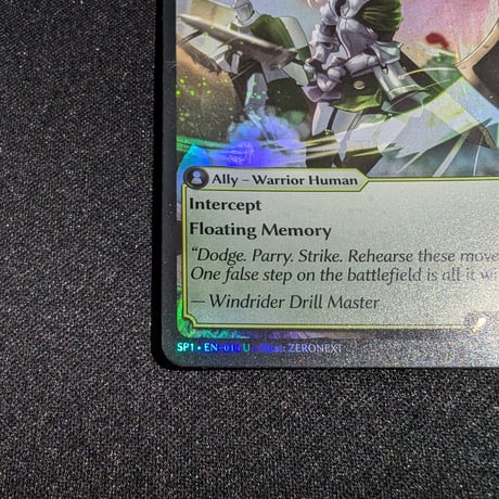 【状態B】Grand ArchiveTCG『Swift Recruit Foil』Supporter Pack 1