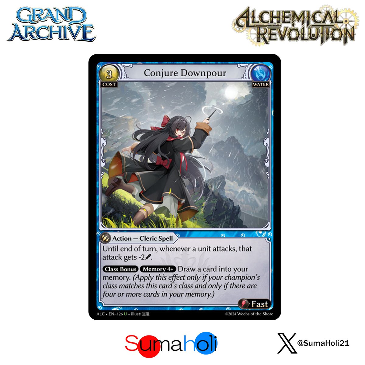 Grand ArchiveTCG『Conjure Downpour』Alchemical Re Grand ArchiveTCG『Conjure Downpour』Alchemical Re