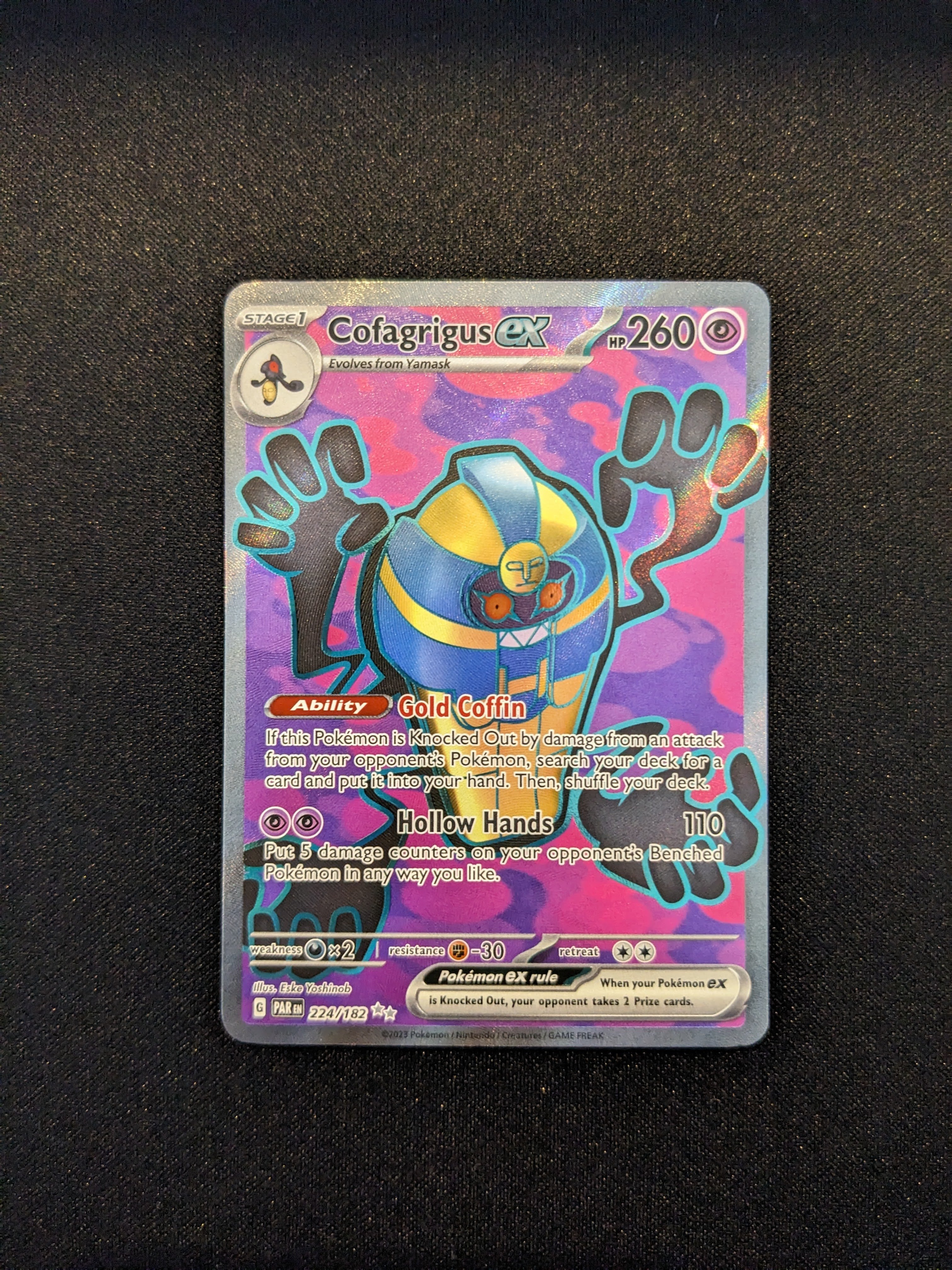 【PSA10】デスカーンex SR スカーレット&バイオレット 状態A】Paradox Rift デスカーンex SR（Ultra Rare） | 海外版ト