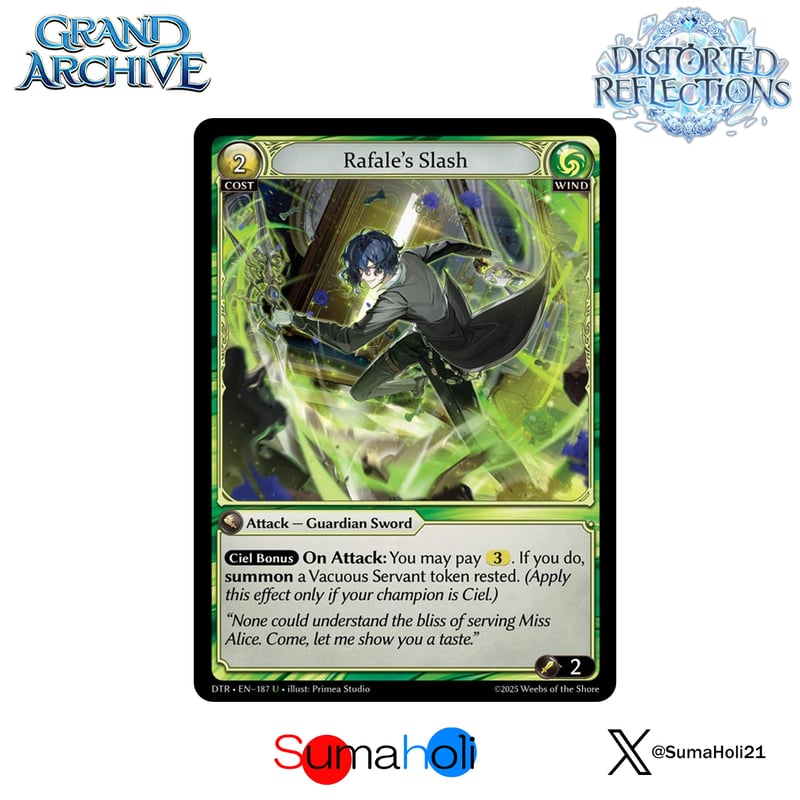 Grand ArchiveTCG『Rafale's Slash』Distorted Refle