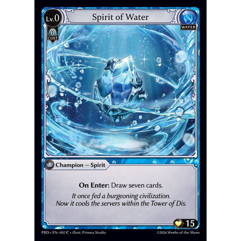 Grand Archive『Spirit of Water』.asphodel/paradis