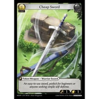 【Pantheon専用】【状態A】Grand ArchiveTCG『Cheap Sword』Radiant Origins RDOPEN003 <C>
