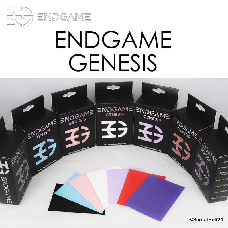 ENDGAME GENESISスリーブ 100枚入り 全7色 | 海外版トレーディング