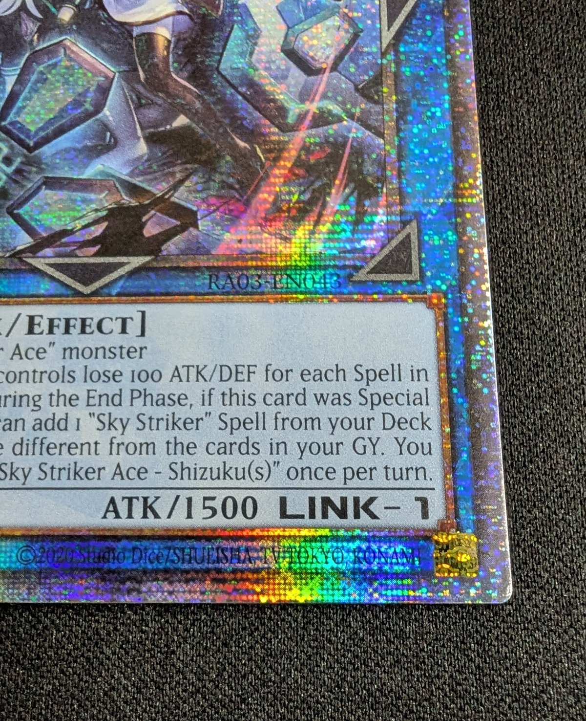 状態A】北米版 Quarter Century Bonanza 『閃刀姫－シズク（絵違い）』