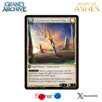 Grand ArchiveTCG『Carnwennan, Shrouded Edge』Dawn of Ashes Alter Edition