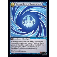 【Pantheon専用】Grand Archive『Lesser Boon of Permeation』.asphodel/paradise: Pantheon PRDPEN009<U>
