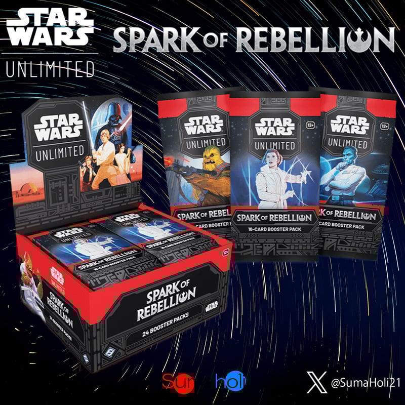 STAR WARS UNLIMITED 『SPARK OF REBELLION』 ブースターボ