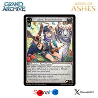 Grand ArchiveTCG『Allen, Beast Beckoner』Dawn of Ashes Alter Edition