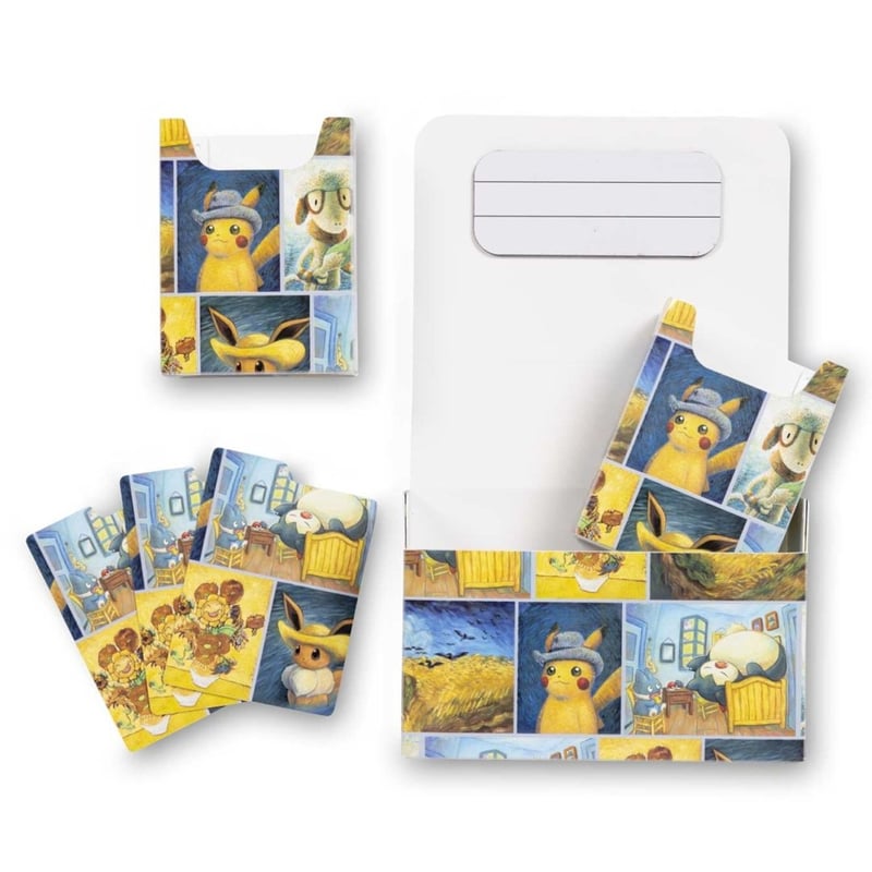 ポケモンセンター×ゴッホ美術館コラボ】 ダブルデッキボックス | 海外
