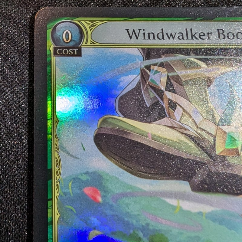 その他 Windwalker Boots Quicksilver Foil 状態B】Grand ArchiveTCG 『Windwalker Boots Foil』 F