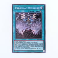【状態A】 遊戯王 Essential Selection 02 星遺物の胎導(World Legacy Monstrosity) ES02-AE089 シークレットレア