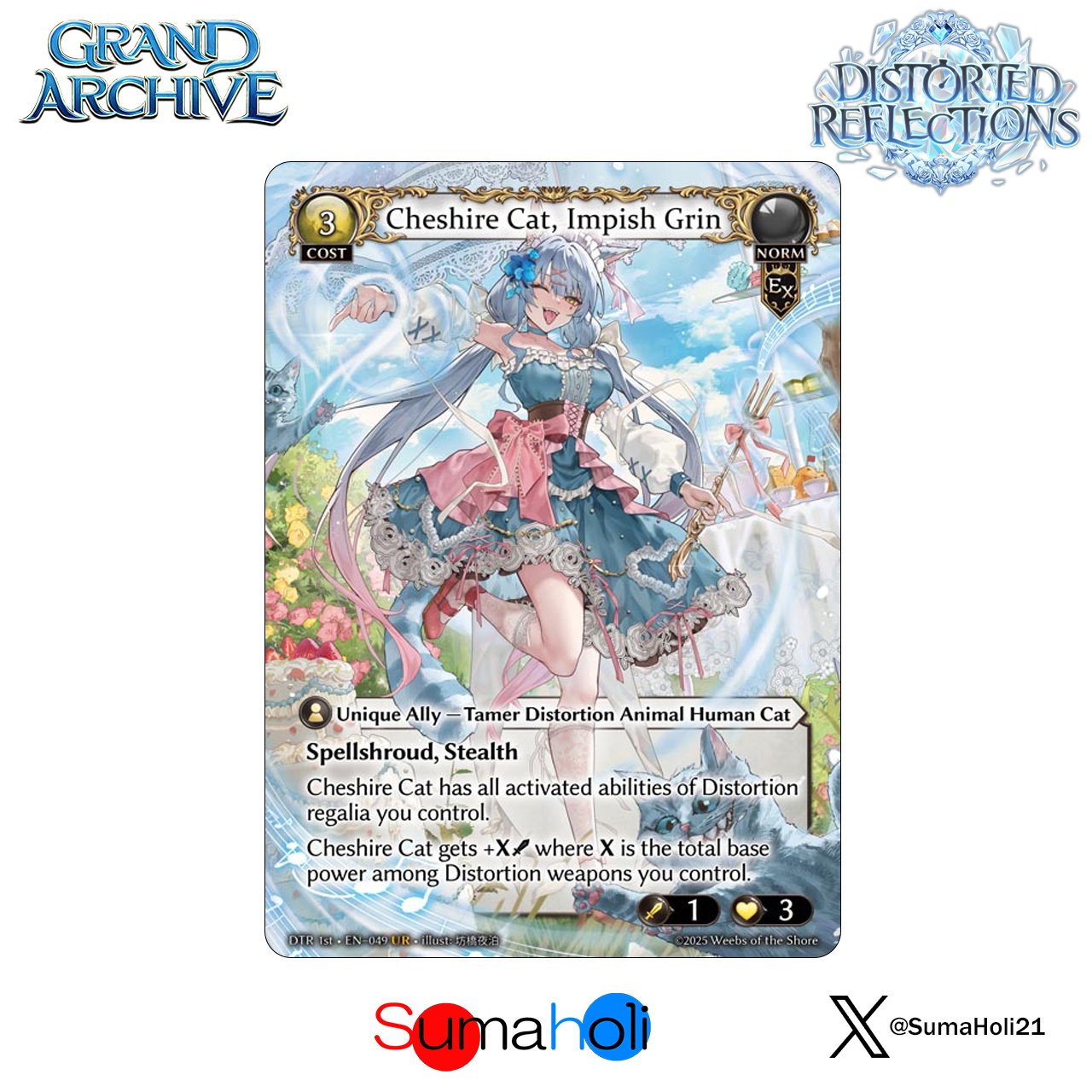 Grand ArchiveTCG『Cheshire Cat, Impish Grin』Dist