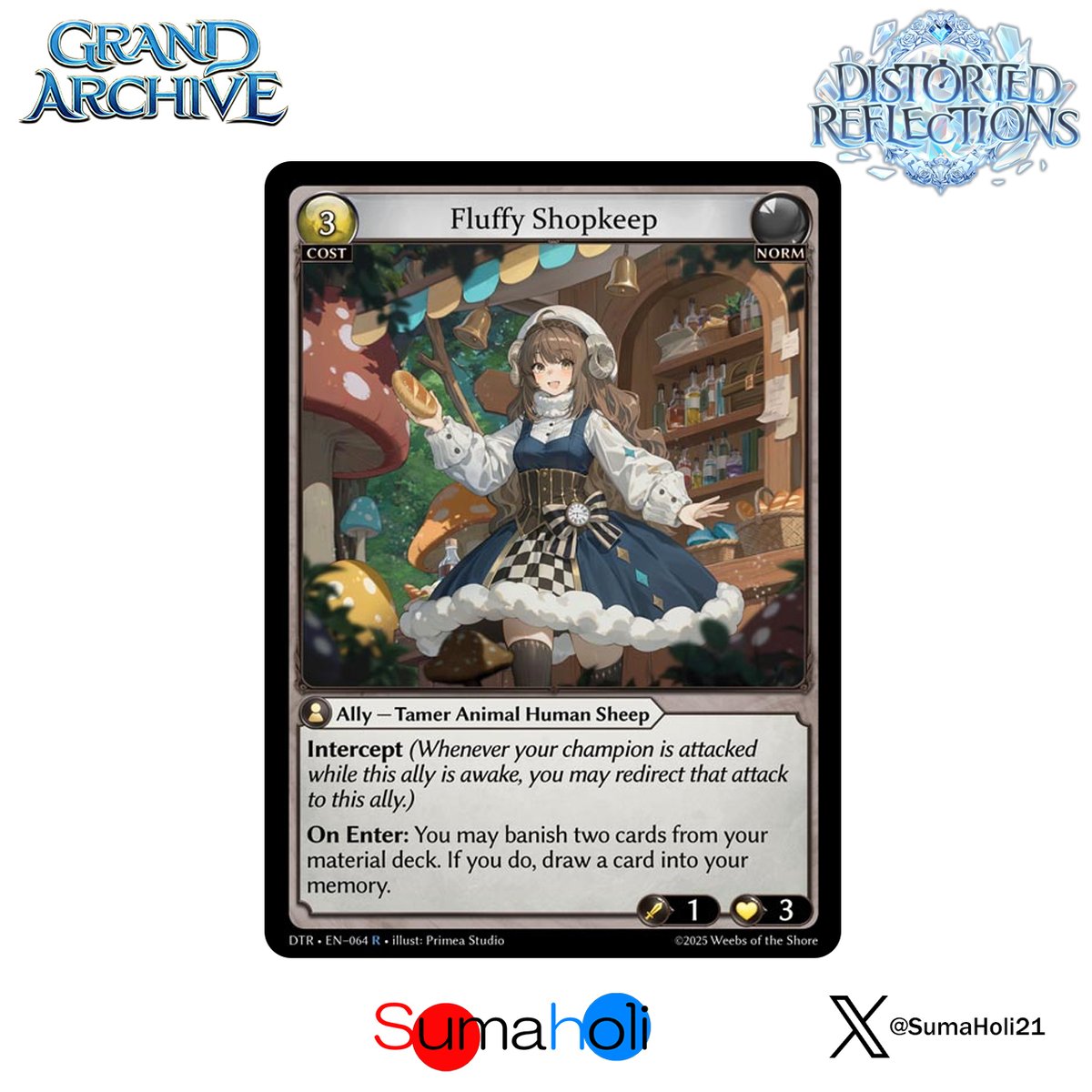 EPIPHANY FROM THE ABYSS / 2枚セット Grand ArchiveTCG『Fluffy Shopkeep』Distorted Refl