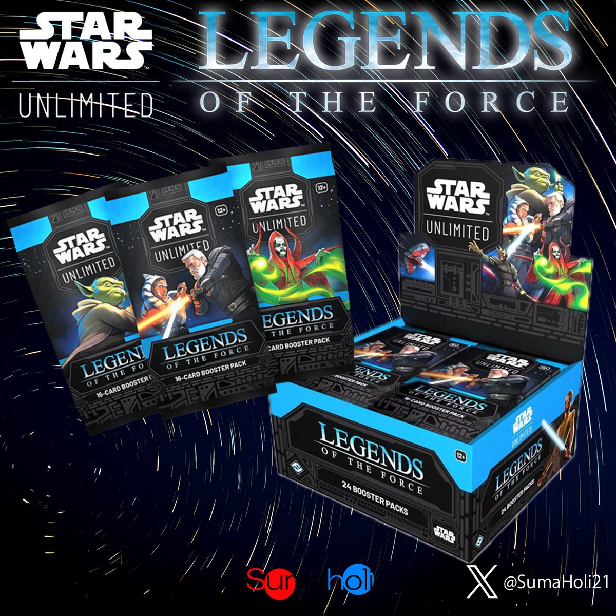 STAR WARS UNLIMITED 『Legends of the Force』 ブースタ