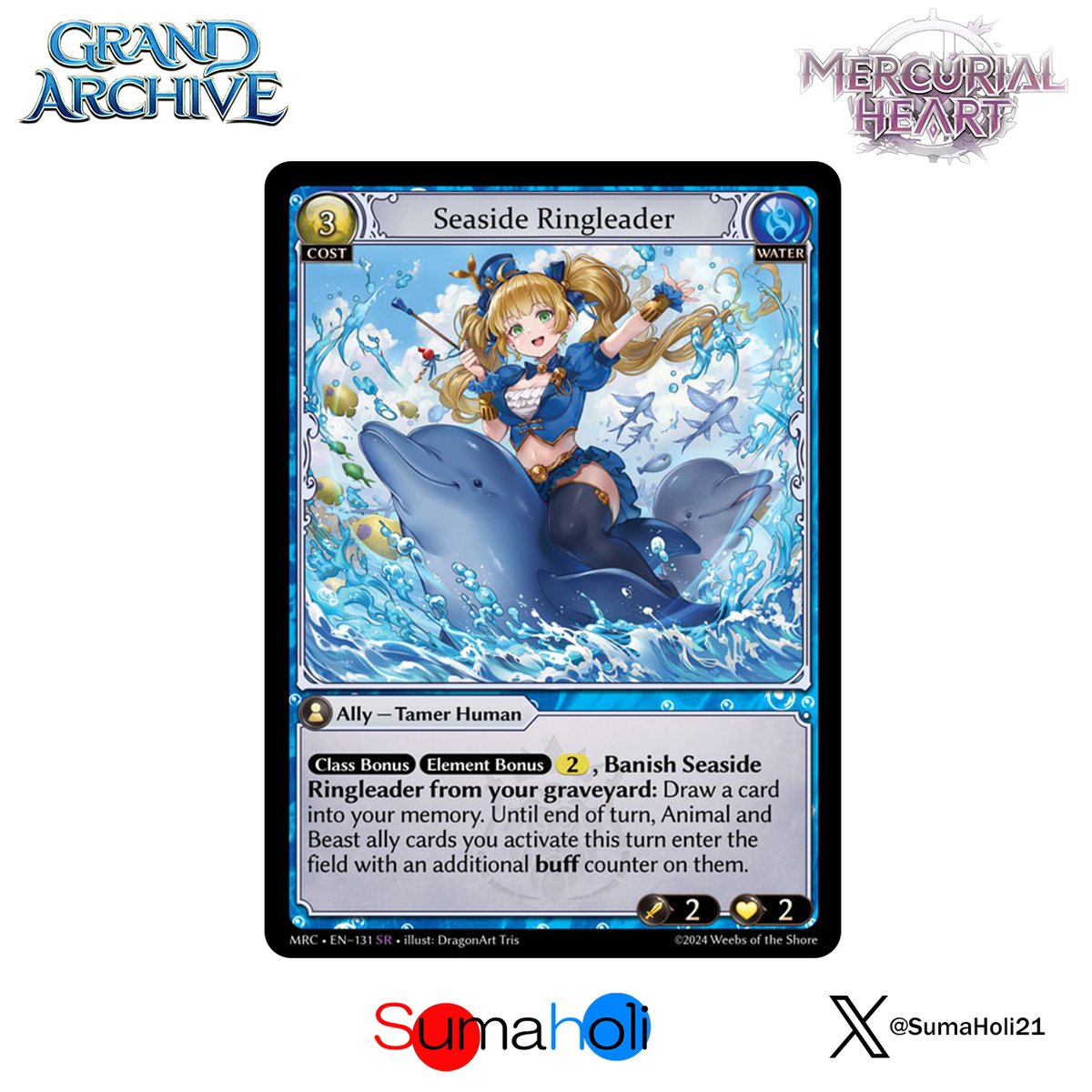 Grand ArchiveTCG『Seaside Ringleader』Mercurial H Grand ArchiveTCG『Seaside Ringleader』Mercurial H