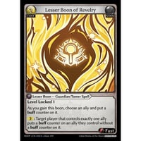 【Pantheon専用】【状態A】Grand ArchiveTCG『Lesser Boon of Revelry』Radiant Origins RDOPEN038 <R>