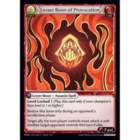 【Pantheon専用】Grand Archive『Lesser Boon of Provocation』.asphodel/paradise: Pantheon PRDPEN010<U>