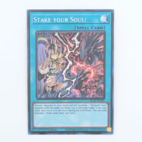 【状態A】北米版 Rarity Collection5 1st Edition『Stake Your Soul！』<スーパーレア> RA05-EN069