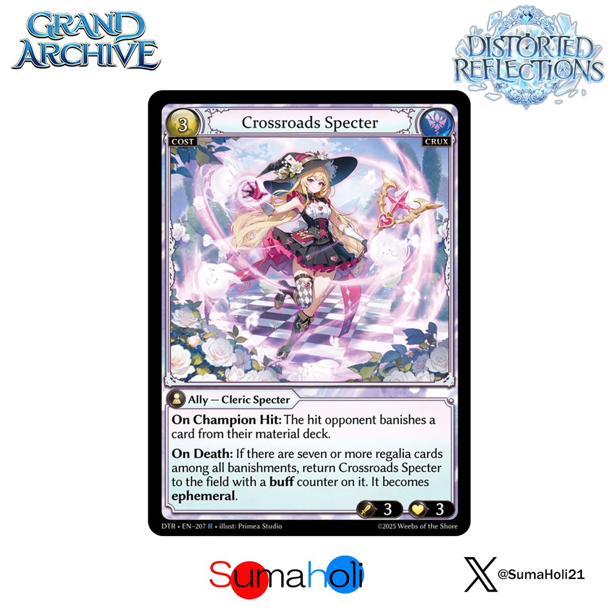 Grand ArchiveTCG『Crossroads Specter』Distorted R