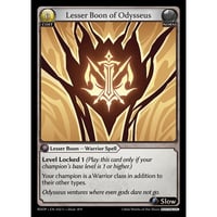 【Pantheon専用】【状態A】Grand ArchiveTCG『Lesser Boon of Odysseus』Radiant Origins RDOPEN032 <U>