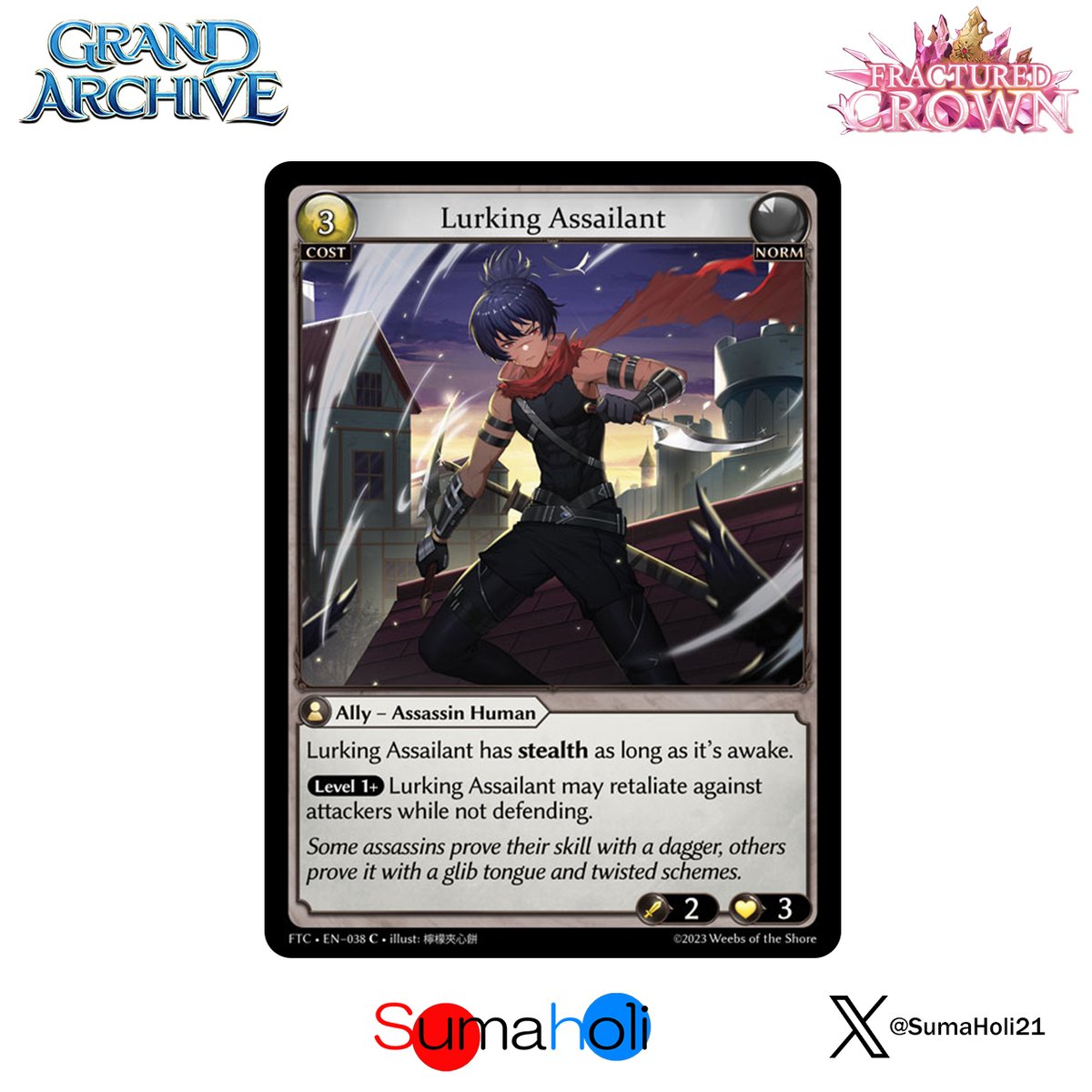 Grand ArchiveTCG『Lurking Assailant』Fractured Cr