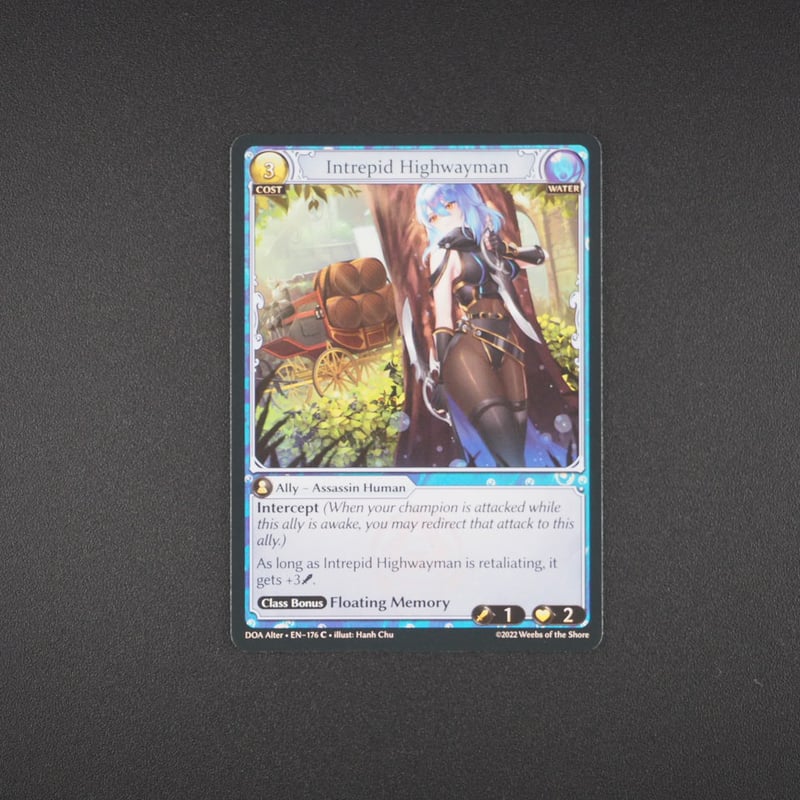 状態A】Grand ArchiveTCG『Intrepid Highwayman Foil』