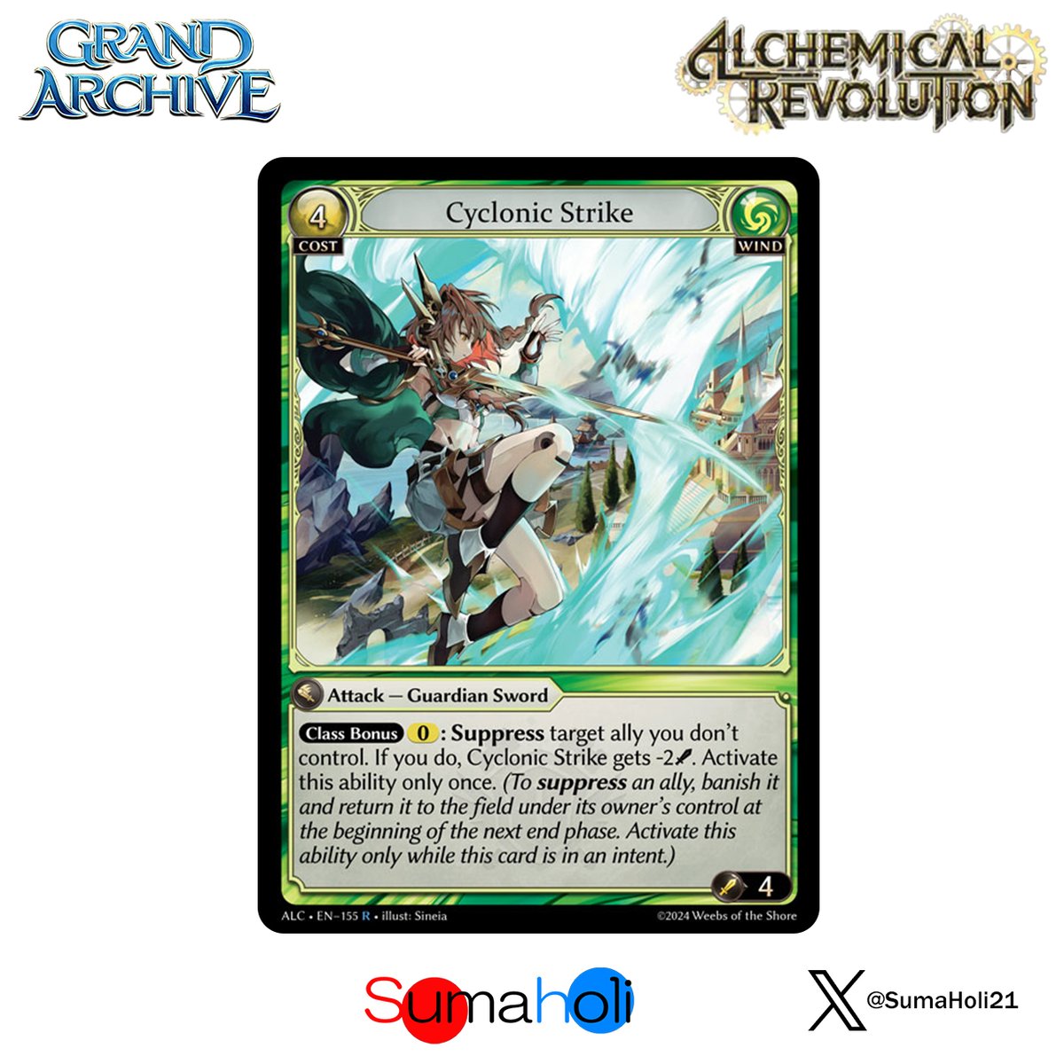 Grand ArchiveTCG『Cyclonic Strike』Alchemical Rev