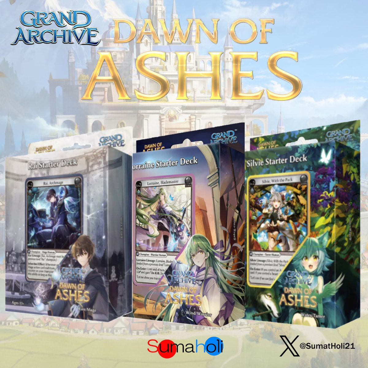 GRAND ARCHIVE TCG 『DAWN OF ASHES』 スターターデッキ | 海外 GRAND ARCHIVE TCG 『DAWN OF ASHES』 スターターデッキ | 海外