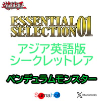アジア英語版 Essential Selection 01 シークレットレア ペンデュラム各種