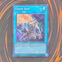 【状態A】 遊戯王 CREATION PACK 12 混沌の種(Chaos Seed) CR12-AE022 シークレットレア