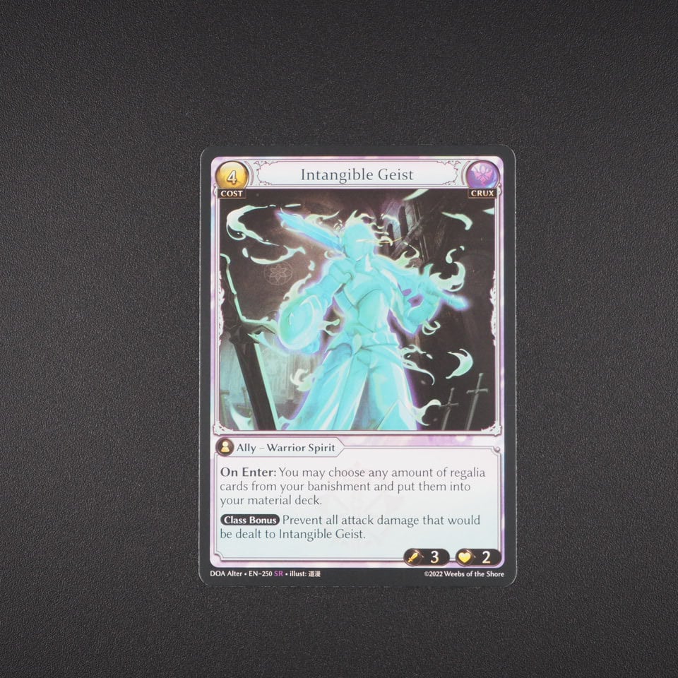 状態B】Grand ArchiveTCG『Intangible Geist Foil』Daw