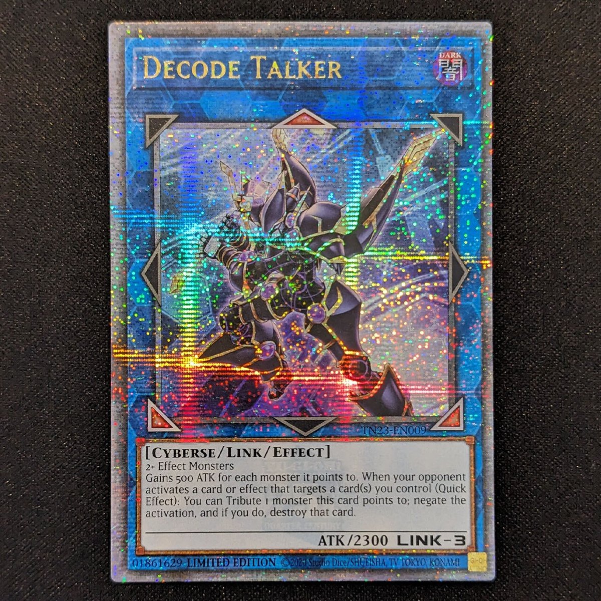 状態A】QCシク 北米版 25thTin Dueling Heroes デコード・トーカー