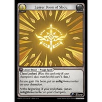 【Pantheon専用】【状態A】Grand ArchiveTCG『Lesser Boon of Shou』Radiant Origins RDOPEN041 <C>