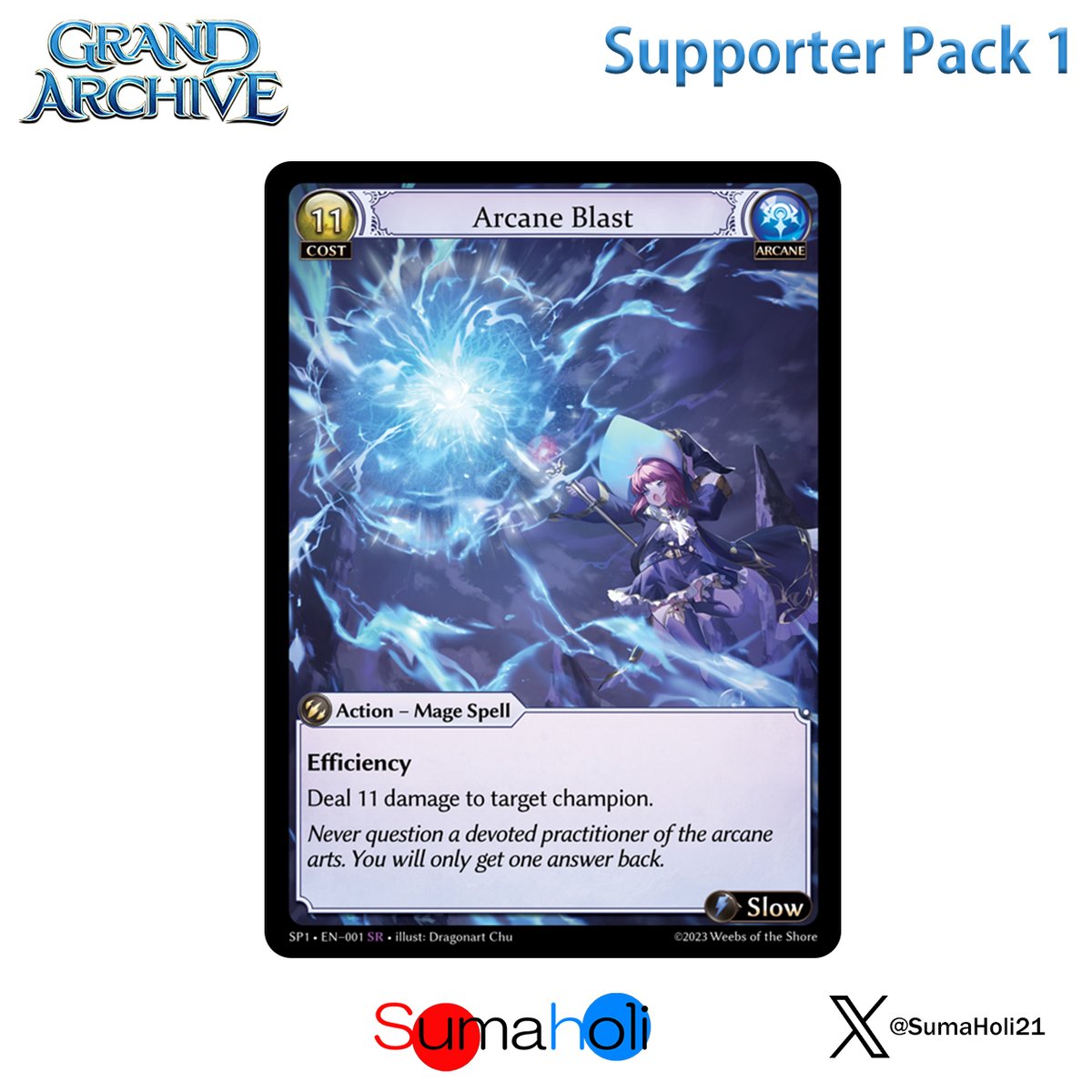 Grand ArchiveTCG『Arcane Blast』Supporter Pack 1