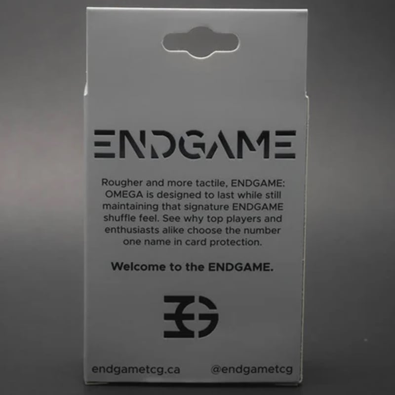 新色追加】ENDGAME OMEGAスリーブ 100枚入り 全8色 | 海外版