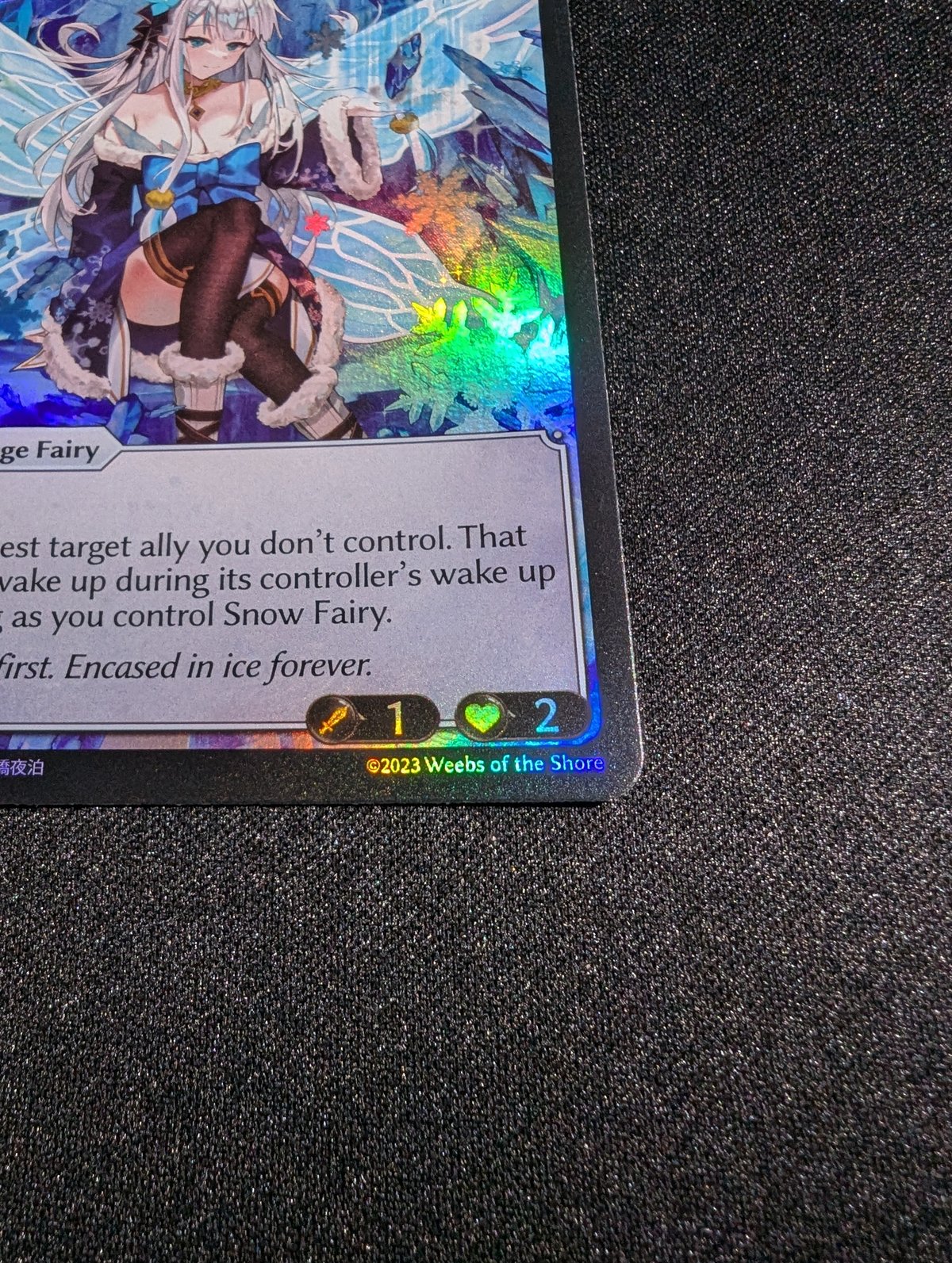 状態A】Grand ArchiveTCG『Snow Fairy Foil』Supporter