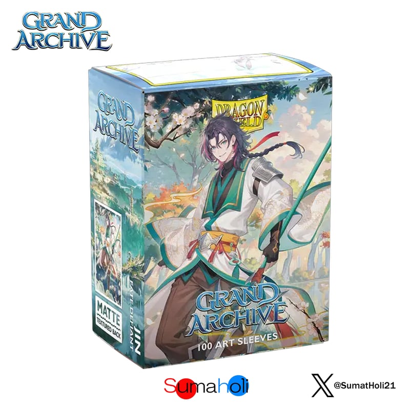 GRAND ARCHIVE TCG Dragon Shield『Jin』スリーブ 100枚入