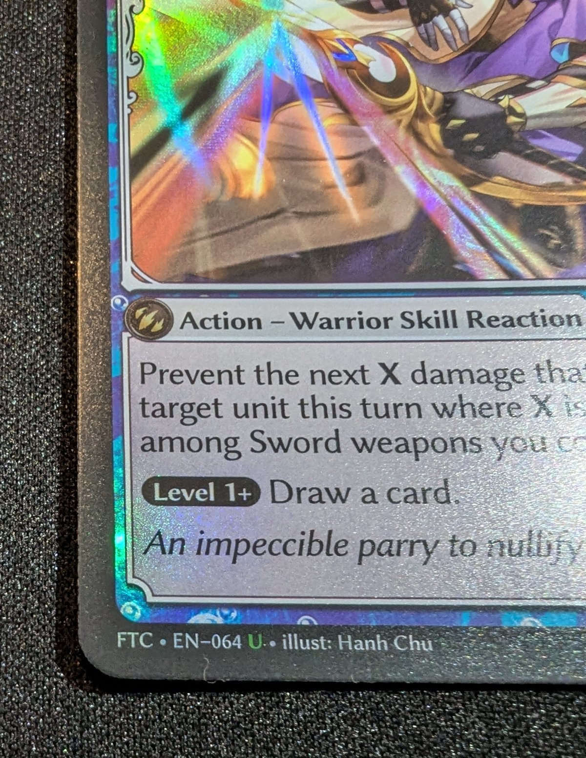 状態A】Grand ArchiveTCG 『Guarded Dissipation Foil