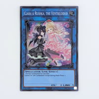 【状態A】 遊戯王 Essential Selection 02 副話術士クララ＆ルーシカ(Clara & Rushka, the Ventriloduo) ES02-AE072 スーパーレア