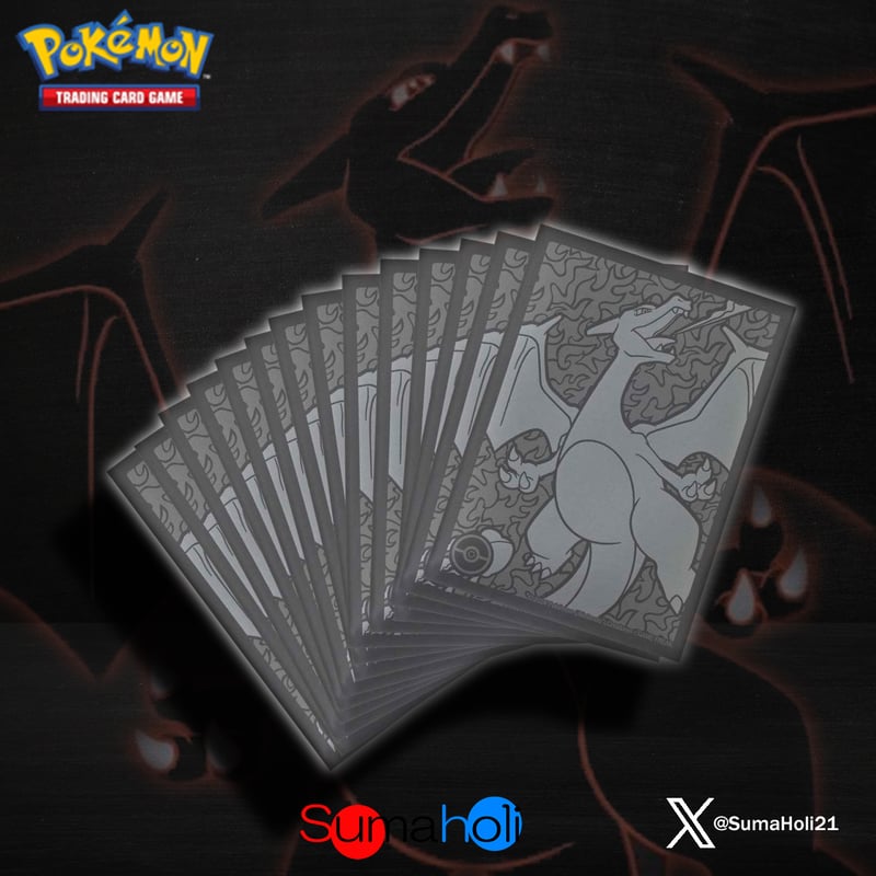 灼熱のリザードン スリーブ 65枚入り | 海外版トレーディングカード