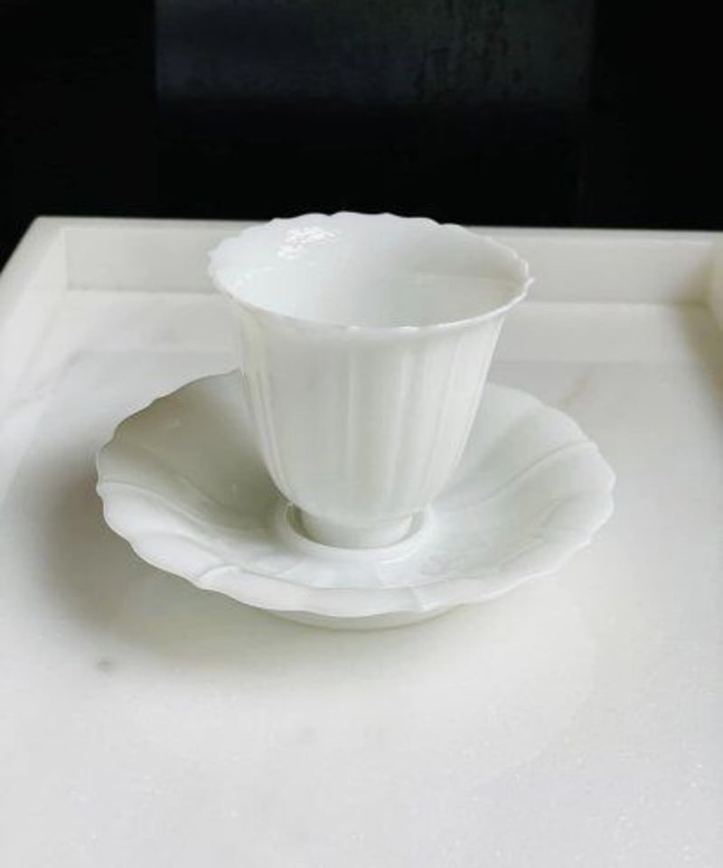 蓮花白磁茶杯/景徳鎮 | ORGANIC TEA・馨華献上銘茶・世界遺産の香り