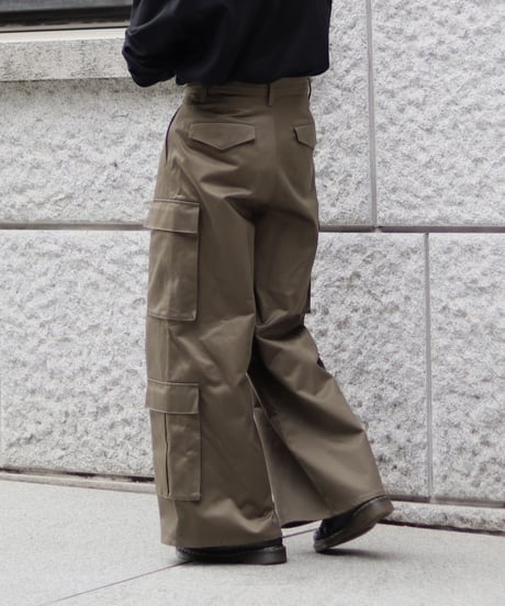 String Cord Cargo Pants